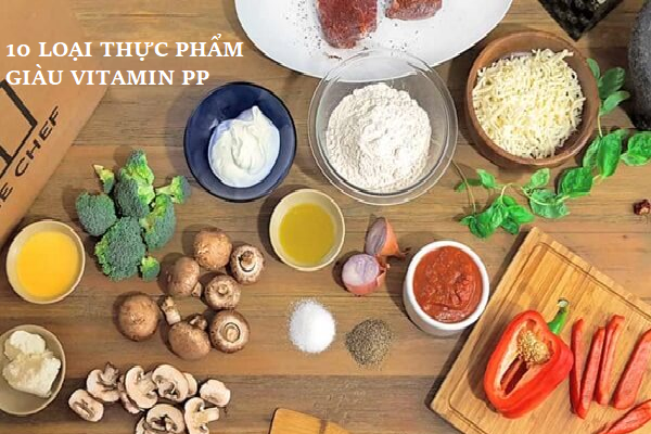 Thực phẩm giàu vitamin pp